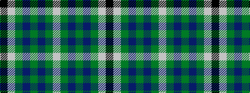 idealised woven sample of pattern KWGBGBGW