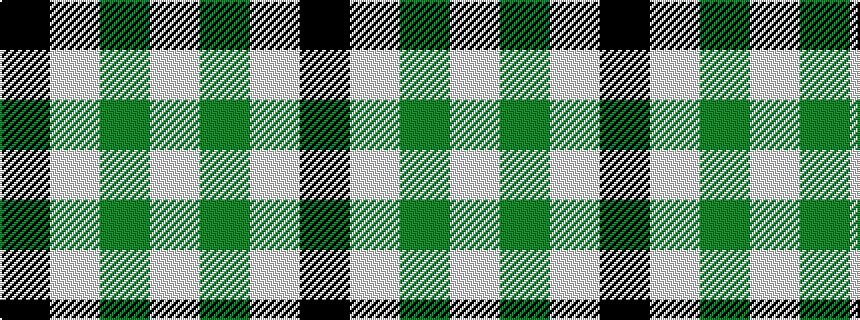 idealised woven sample of pattern KWGW