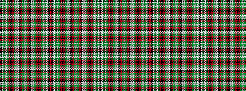 idealised woven sample of pattern KWGWGRKRGWWKRGWGRKWWGRKRGWGWKR