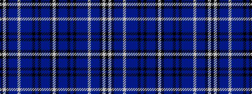 idealised woven sample of pattern KWKBBBWBBBBKBKBBBKW