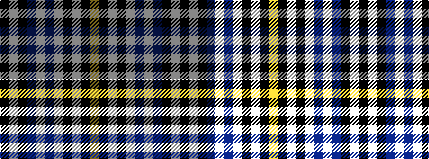 idealised woven sample of pattern KWKBWBWKWKY