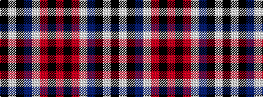 idealised woven sample of pattern KWKBWRKR