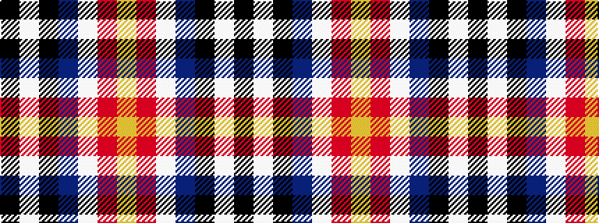 idealised woven sample of pattern KWKBWRY
