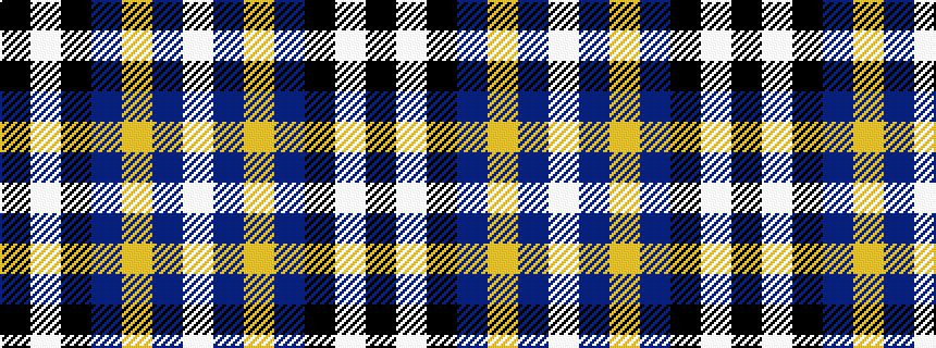 idealised woven sample of pattern KWKBYBW