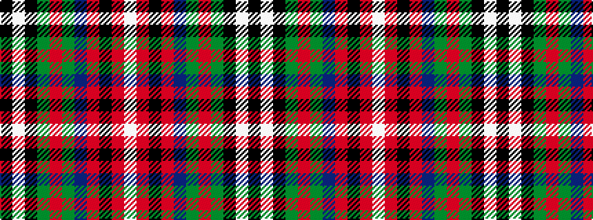 idealised woven sample of pattern KWKGRGBRKRW