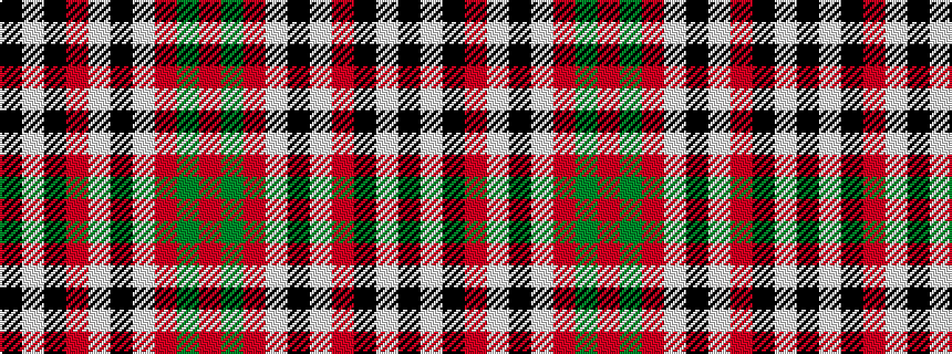 idealised woven sample of pattern KWKRWKWRGR