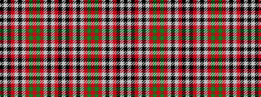 idealised woven sample of pattern KWKRWKWRGRGRWKWRKW