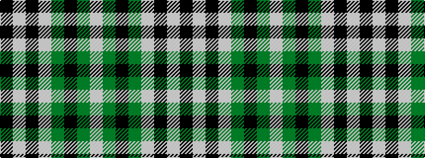 idealised woven sample of pattern KWKWGKGW