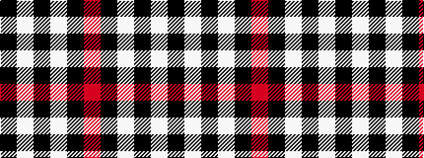 idealised woven sample of pattern KWKWKR