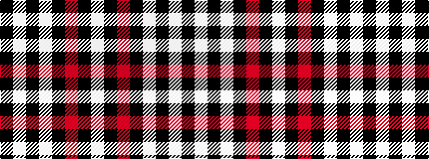 idealised woven sample of pattern KWKWKRKW