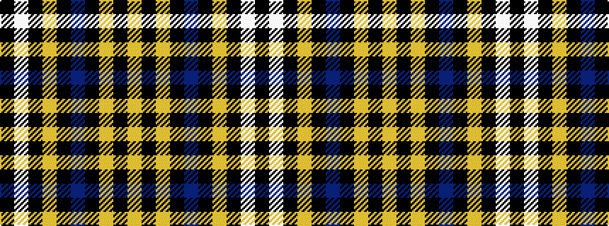 idealised woven sample of pattern KWKYKBKYKY