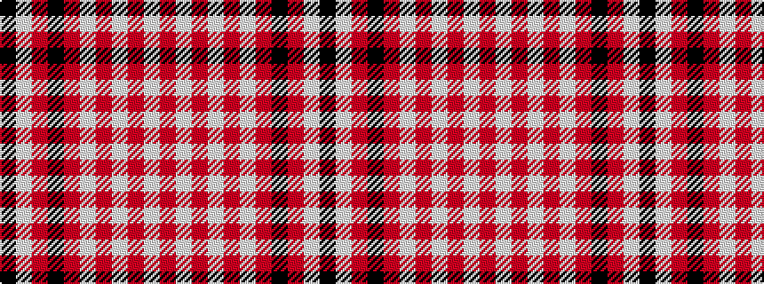 idealised woven sample of pattern KWRKRWRWRWR