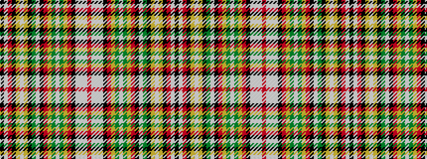 idealised woven sample of pattern KWRKYWYKGWKRYGWGYRKWWWR