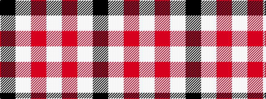 idealised woven sample of pattern KWRW