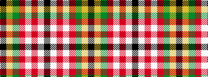 idealised woven sample of pattern KWRWRGYK
