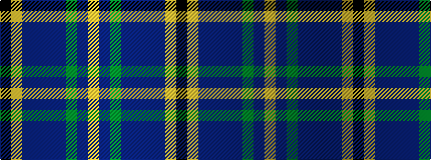 idealised woven sample of pattern KYBBBBGBY