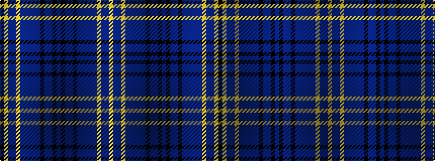 idealised woven sample of pattern KYBBYBBBBBKBBKBKBBKBBBBBYBBY