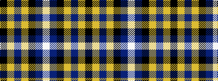 idealised woven sample of pattern KYBYKBW