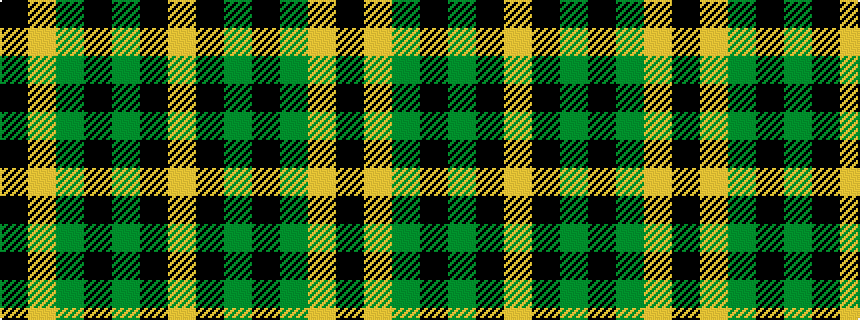 idealised woven sample of pattern KYGKGKY