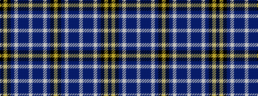 idealised woven sample of pattern KYKBWBBBWBBBWBKY