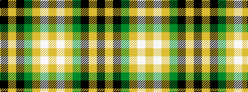 idealised woven sample of pattern KYKGYWY