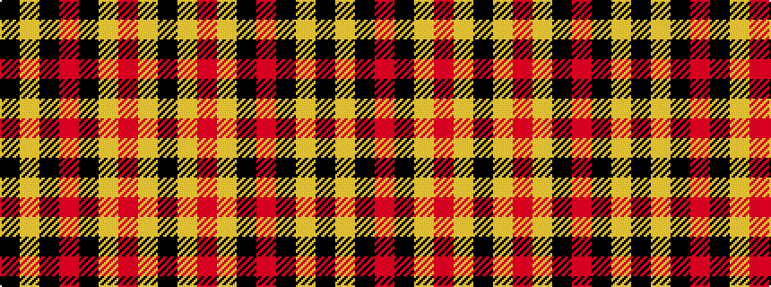 idealised woven sample of pattern KYKRKYRYK