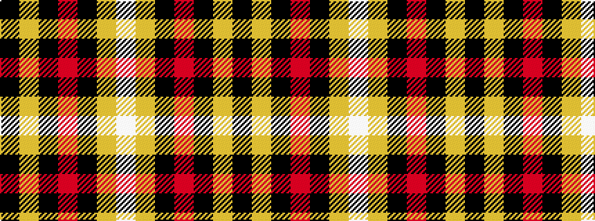 idealised woven sample of pattern KYKRKYW