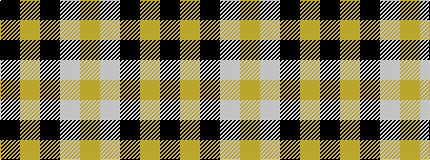 idealised woven sample of pattern KYKWY