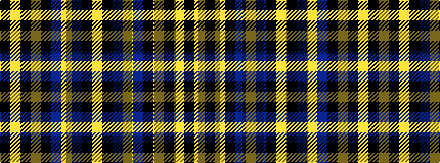 idealised woven sample of pattern KYKYKBYBKY