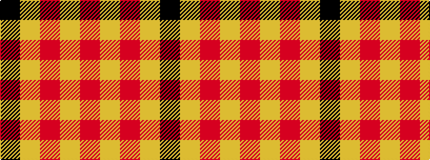 idealised woven sample of pattern KYRYR