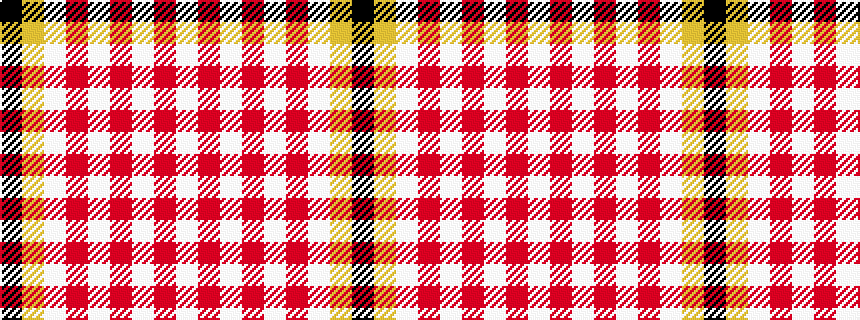 idealised woven sample of pattern KYWRWRWRW
