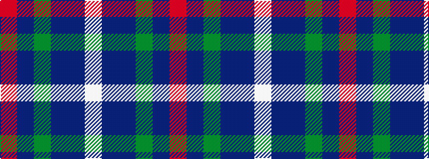 idealised woven sample of pattern RBGBBW