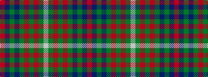 idealised woven sample of pattern RBGBGRGRGW