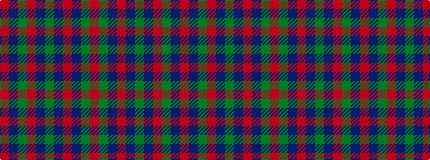 idealised woven sample of pattern RBGRBGBRBGR