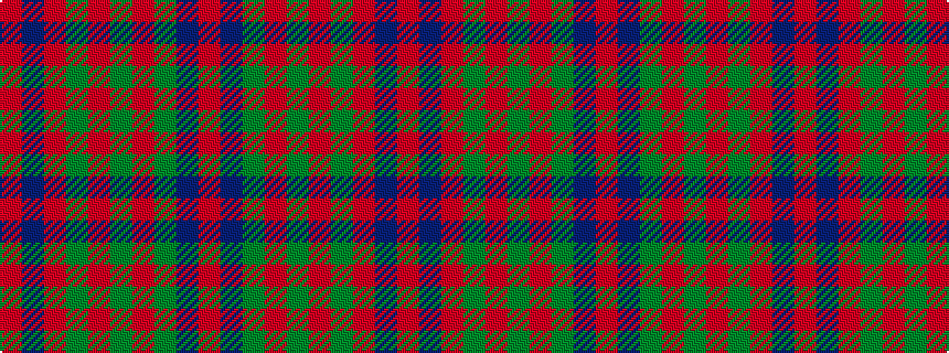 idealised woven sample of pattern RBGRGRGRBR