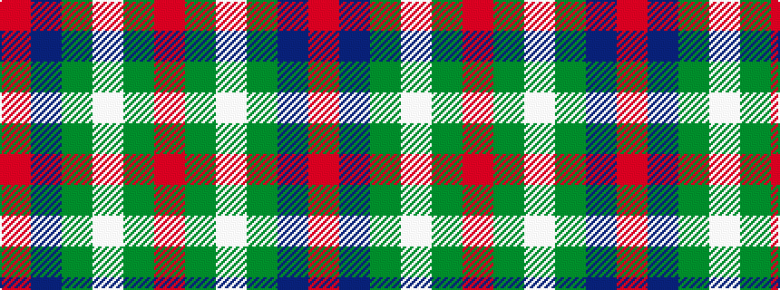 idealised woven sample of pattern RBGWGR