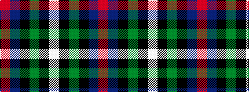 idealised woven sample of pattern RBKGKW