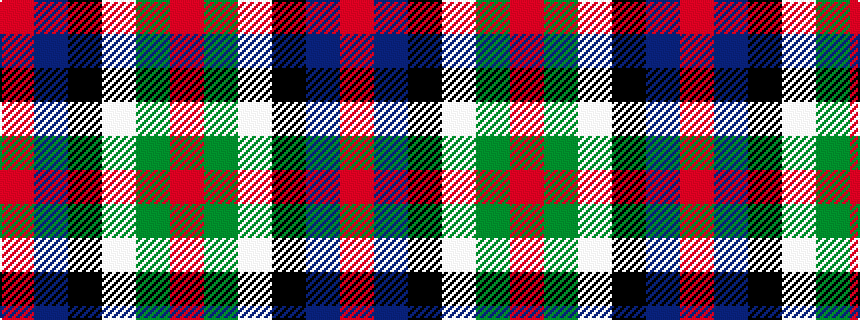 idealised woven sample of pattern RBKWGR