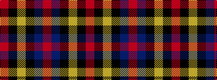 idealised woven sample of pattern RBKYKR