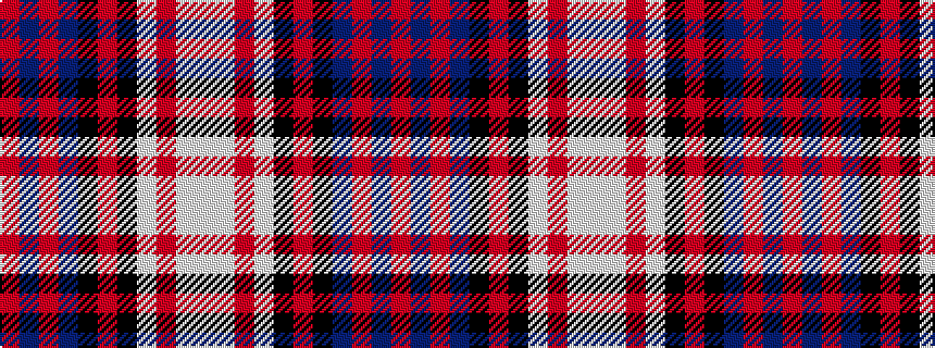 idealised woven sample of pattern RBRBKRKWRWW
