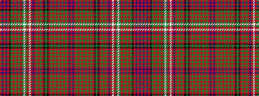 idealised woven sample of pattern RBRBRKGRGRGRGWGRWRBRGRGRKGKRGRGRGRGRGRBR