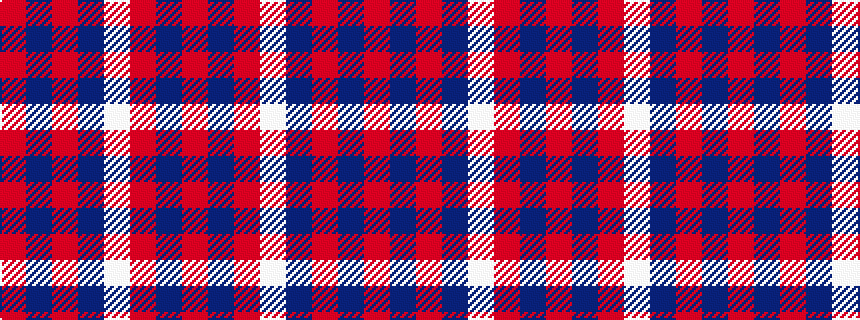 idealised woven sample of pattern RBRBWRBR