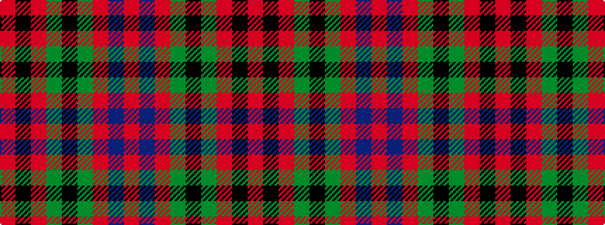 idealised woven sample of pattern RBRGKGRKR