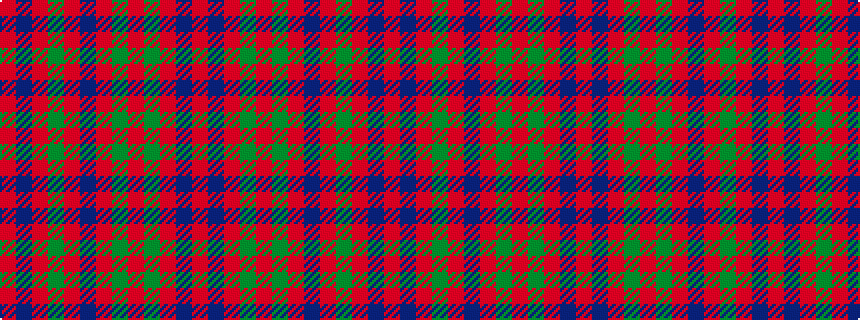 idealised woven sample of pattern RBRGRBRGRGRBR