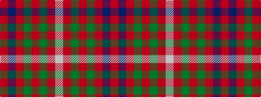 idealised woven sample of pattern RBRGRGRW