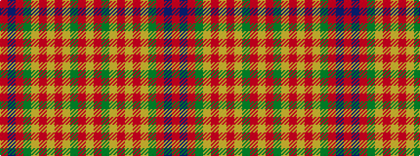 idealised woven sample of pattern RBRGYRYRYGRY