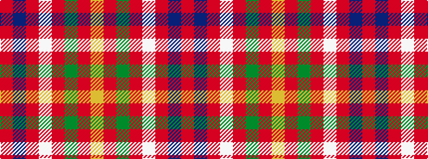 idealised woven sample of pattern RBRWRGRY