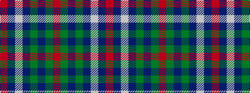 idealised woven sample of pattern RBWBGBGR