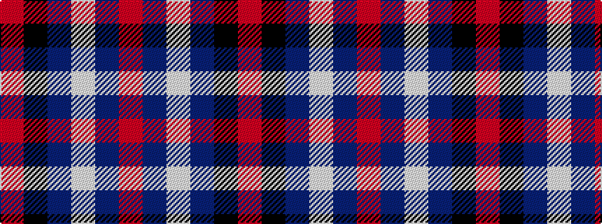 idealised woven sample of pattern RBWBKR