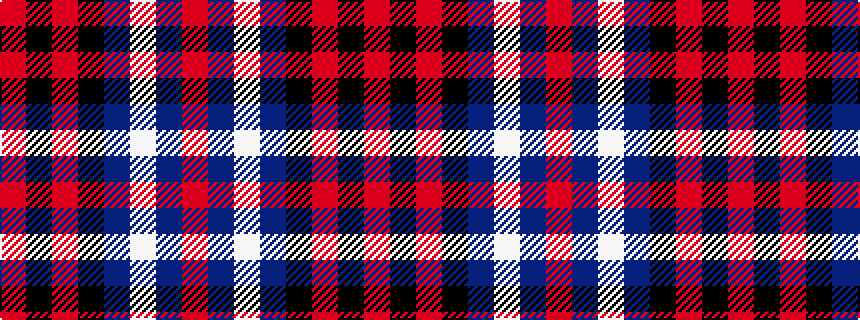 idealised woven sample of pattern RBWBKRKR